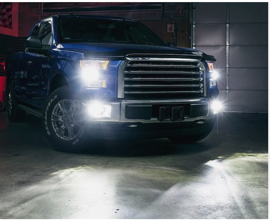 luces led de 6,080 lumenes en $25 el par